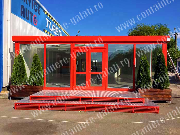 container magazin prezentare Tulcea